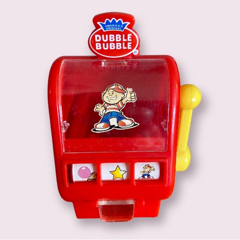 Vintage Dubble Bubble Sweet Machine in Red - Rare